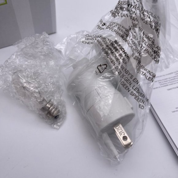 Scentsy Choose Happy Mini PLUG IN Wax Warmer Glass NEW in BOX - Picture 4 of 4